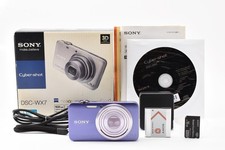"Japanese Menu" Top MINT in BOX Sony Cyber-Shot DSC-WX7 Purple Digital Camera