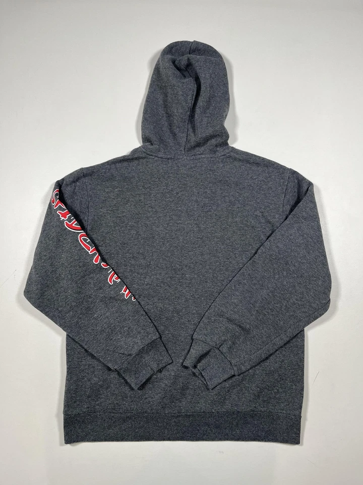 Marvel Spider-Man Miles Morales Sudadera con Capucha Juvenil Grande Gris Gráfico Pullover Polar Foto 2 de 4
