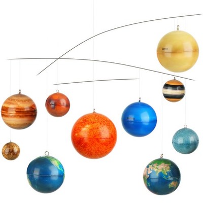 Hollowfly 3D Solar System Mobile Hanging Planets Solar System Decor Education...