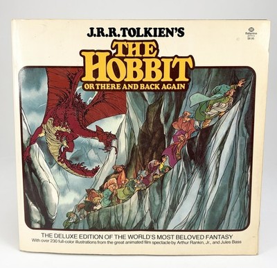 BROKEN SPINE!!! J.R.R.Tolkien's The Hobbit or There & Back Again Deluxe Edition