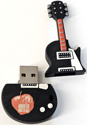 Secret Black Guitar USB Flash Drive Memory Stick Thumb Storage Mac PC Android