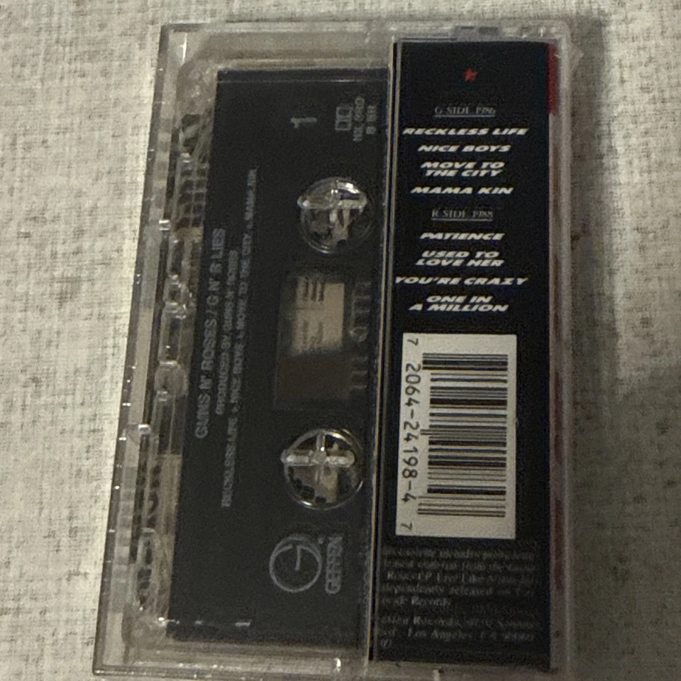Guns N’ Roses - Lies Cassette - New Sealed w/ Hype - Image 2 of 2