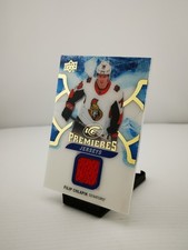 2017-18 Upper Deck Ice Ice Premieres Jerseys Filip Chlapik #IPJ-CH Rookie RC