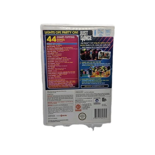 Just Dance 4 Special Edition Nintendo Wii Video Game Manual PAL Lenticular - Picture 2 of 4