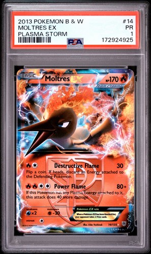 Moltres-EX graded PSA 1 for sale on eBay
