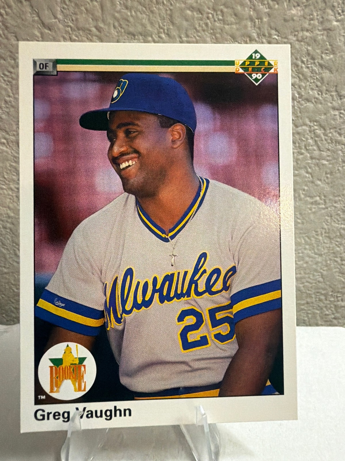 1990 Upper Deck #25 Greg Vaughn