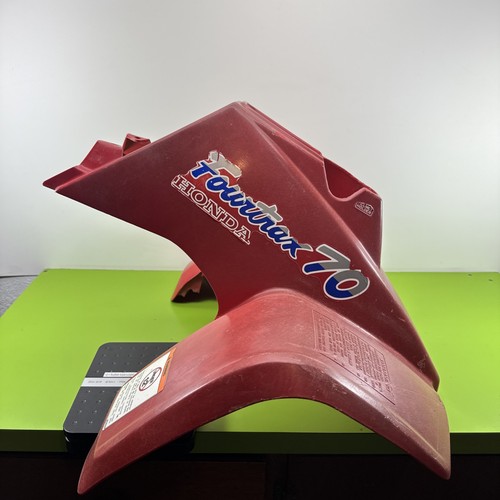 1987 Honda TRX70 TRX 70 Fourtrax OEM Front Fender Plastics - Picture 17 of 24