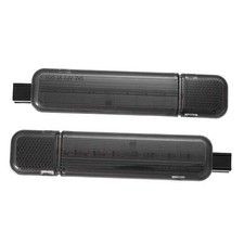 2pcs White Door Panels - Courtesy White Light Warning Lamp