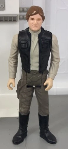 Vintage Star Wars 1983~ Trench Coat Han Solo~ Action Figure Kenner.  #3