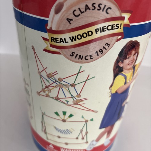 Vintage The Classic TinkerToy Construction Set - Jumbo Builder Set - Free Shippi - Picture 7 of 9