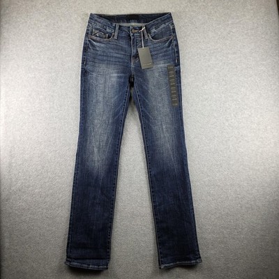 Buckle Black Fit 53 Straight Jeans Womens 26x32 Blue Stretch Denim NWT