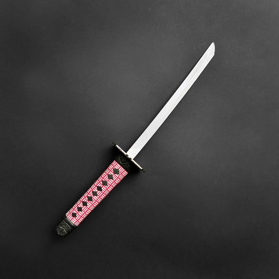 Mini Katana Letter Opener With Stand (Red) - Image 3 of 4