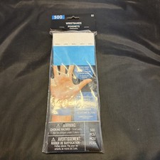 Amscan Tyvek Wristbands Blue 500 count Events Parties Clubs Numbered