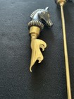 Vintage Mid Century Bakelite Horse Head Bottle Opener And Cocktail Fork.  Japan — photo 3