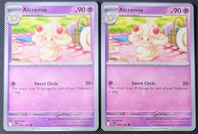 2-Set Alcremie 044/094 Me02: Phantasmal Flames Regular