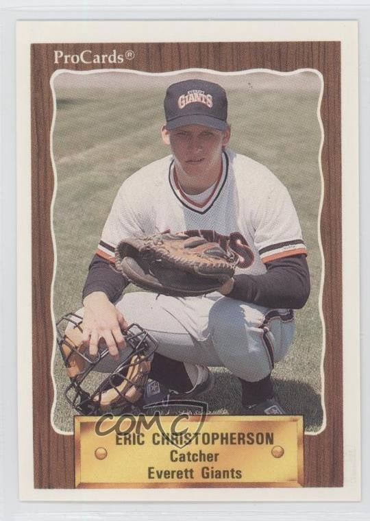 1990 ProCards Minor League Eric Christopherson #3129 0b5
