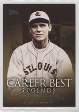 2009 Topps Update Legends of the Game Career Best George Sisler #LGCB-GS HOF 2k3