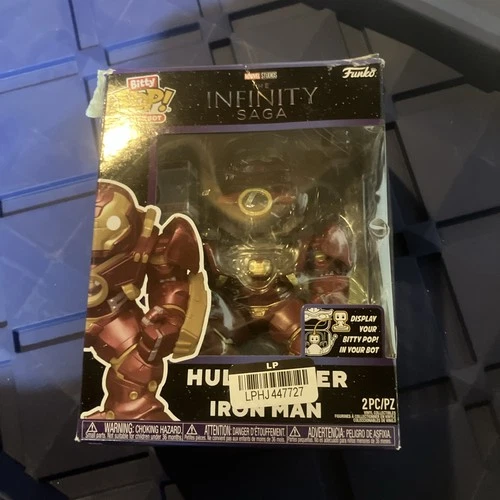 Funko Multiple: Marvel - Bitty Pop! Bitty Bot Hulkbuster with Iron Man