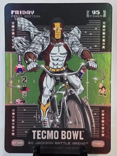 Bo Jackson Battle Arena Tecmo Bowl Friday - Deebo Samuel STEEL BATTLEFOIL