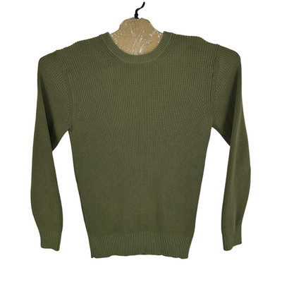 NN07 Knut Sweater Herren Pullover Medium Khaki Olivgrün Strickpullover Rundhals