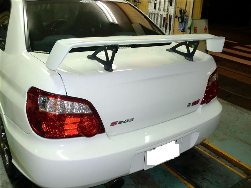 kakumei motorsports S203モデルウイング改 GDB GDA kakumei motorsports S203モデルウイング改 GDB GDA