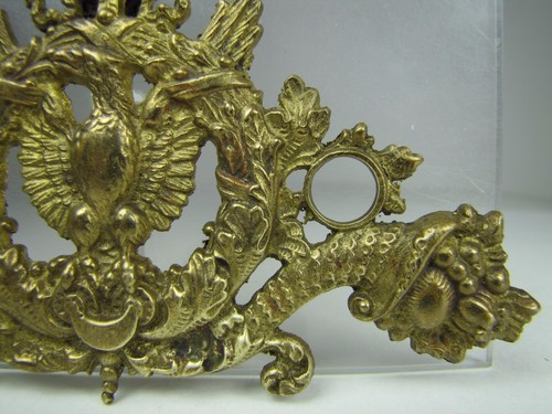 EAGLE Antique Brass Decorative Arts Hardware Element Ornate Detail - Picture 6 of 12