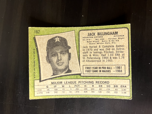 1971 Topps Baseball #1-262. You-Pick Complete-Your-Set. Low Ship. Up to 10% Off - Picture 311 of 501