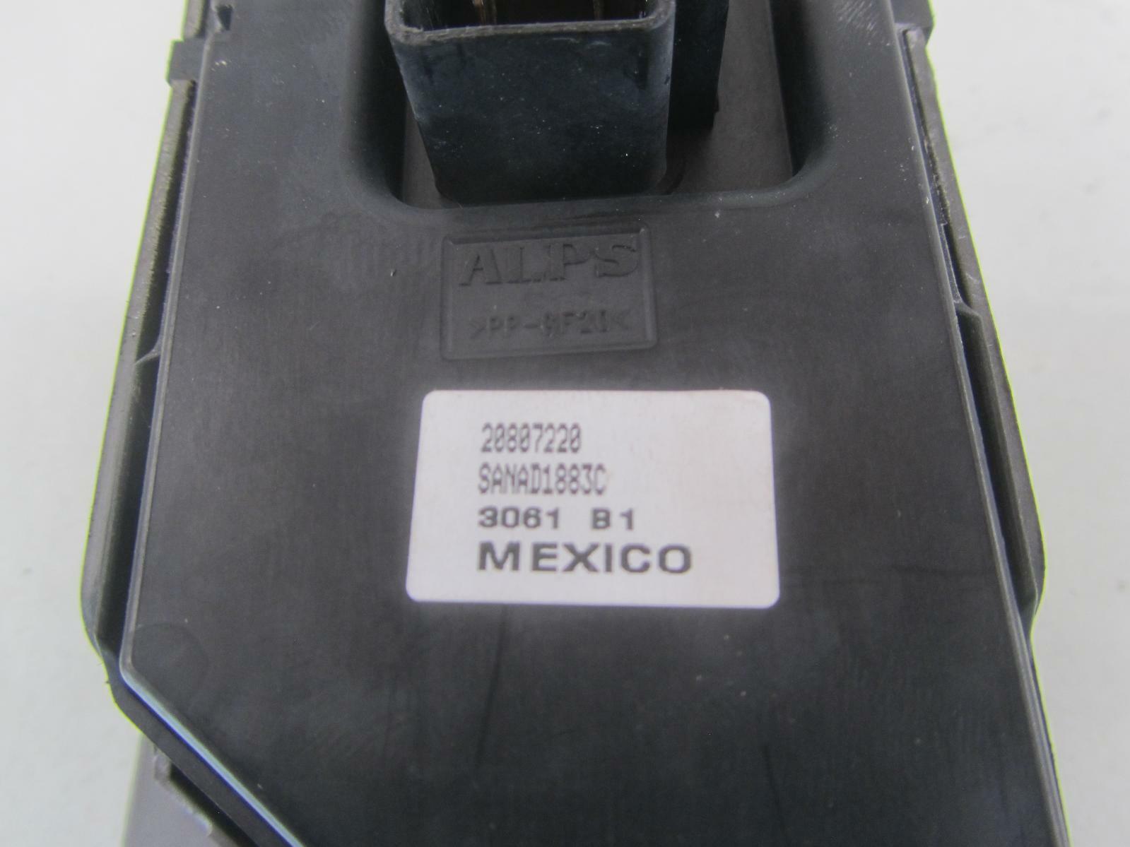 12 CHEVY MALIBU Driver Master Door Window Lock Mirror Switch Switches