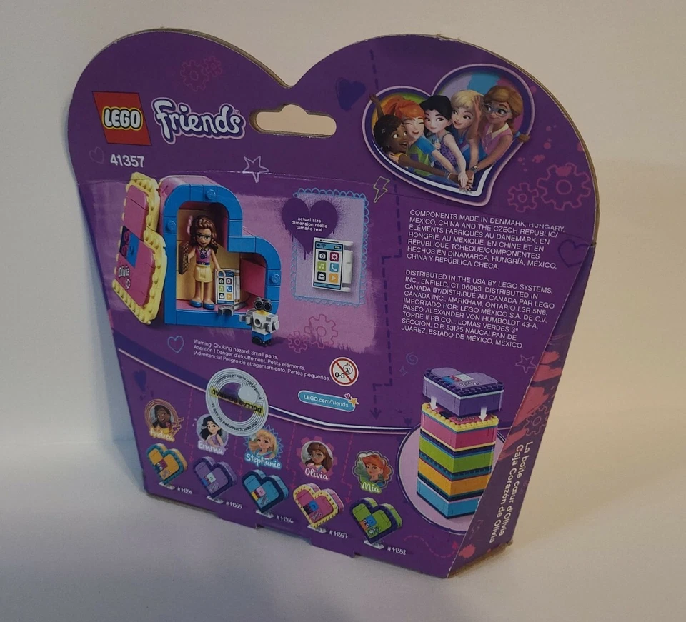 LEGO Friends Olivia's Heart Box Building Set (41357) 85 piezas Edades 6+ Foto 3 de 4