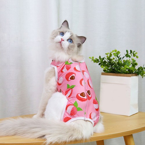 Dog Cat Recovery Suit Pet After Surgery Abdominal Wound Clothes MedicalJumpsuit☆ - Picture 21 of 27