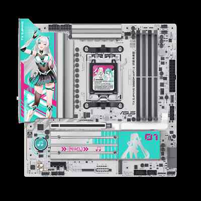 ASUS TX GAMING B850M WIFI S HATSUNE MIKU EDTION Motherboard AM5