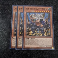 Yugioh! PHHY-EN017 3x Jioh the Gravity Ninja COMMON 1ST ED Yu-gi-oh!