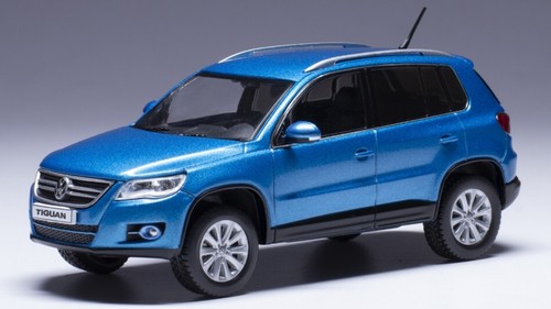 Modellino auto scala 1:43 Ixo VW TIGUAN 2007 BLUE diecast modellismo statico
