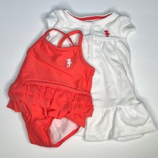 Carter's Swimsuit Seahorse Coverup One Piece Terry Cloth New 6M