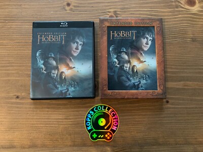 The Hobbit: an Unexpected Journey Extended Edition (Blu-ray) VG Cond.