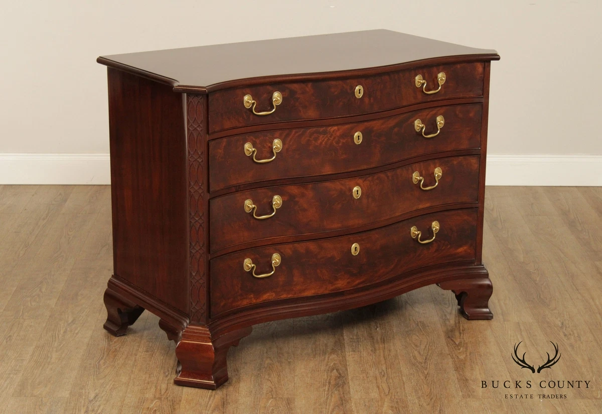Colonial Williamsburg Reserve Coll. Mahogany Chippendale Style Chest of Drawers