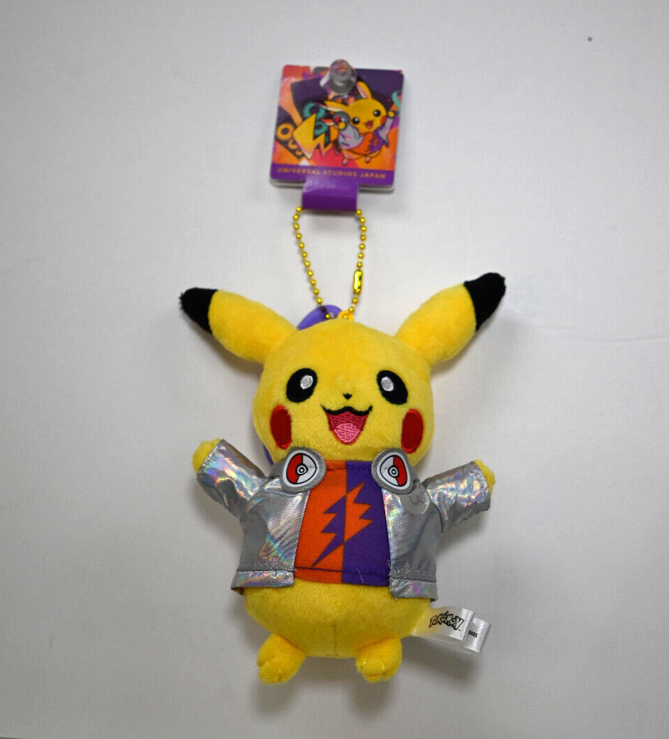NWT! Pokemon Halloween USJ Japan 2024 DJ Pikachu Plush Doll