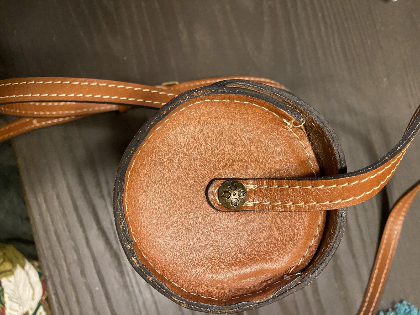 Patricia Nash Amatrice Florence Tooled Barrel Crossbo… Gem