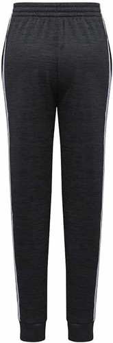 Adidas Youth Tech Fleece Jogger Medium 10/12 Black w/Logo & 3 Stripes Down Leg - Picture 3 of 3