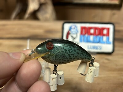 Leurre De Pêche Rebel Wee R - Couleur Perche - Crankbait Vintage