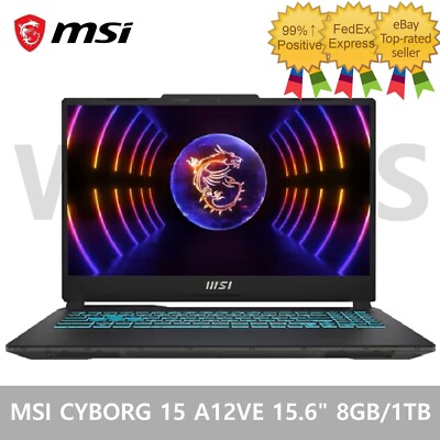 MSI CYBORG 15 A12VE 15.6