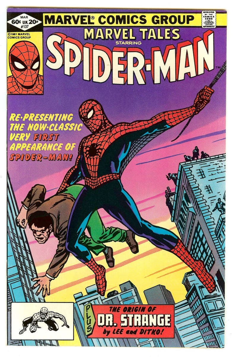 MARVEL TALES #137 8.0 // 1ST STANDARD ISSUE REPRINT OF AMAZING