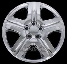 New Set Of 4 17 Chrome Hub Caps Full Wheel Covers Rim Cover 5 Spoke Wheels Rims