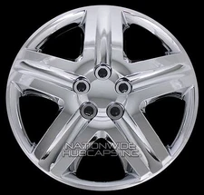 NEW SET OF 4 17" CHROME HUB CAPS FULL WHEEL COVERS RIM COVER 5 SPOKE WHEELS RIMS