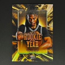 2025 Topps NOW - Stephon Castle #14 RC Rookie of the Year Gold Foil 17/50