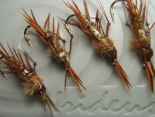Irideus Dragon Hellgrammite Nymph Flies Dobson Fly Fishing Flies Trout Flies