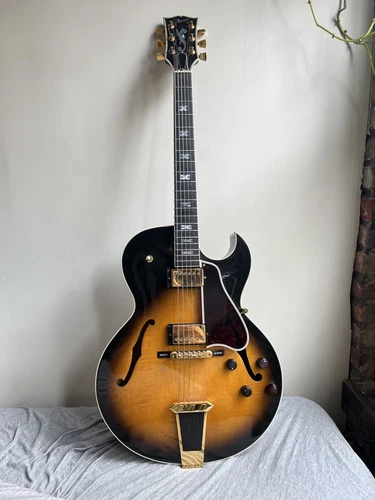 RARE! 1990 Gibson ES-775 Archtop Hollowbody Guitar Figured Sunburst + OHSC