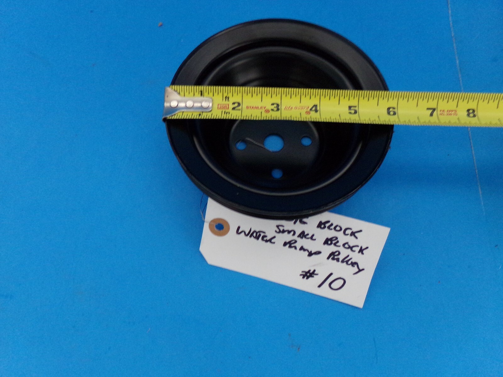 MOPAR Big Block Small Block 1 Groove Water Pump Pulley Painted 10 318