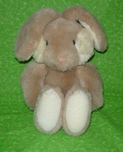 Vintage Gund 1984 Brown Bunny Plush 