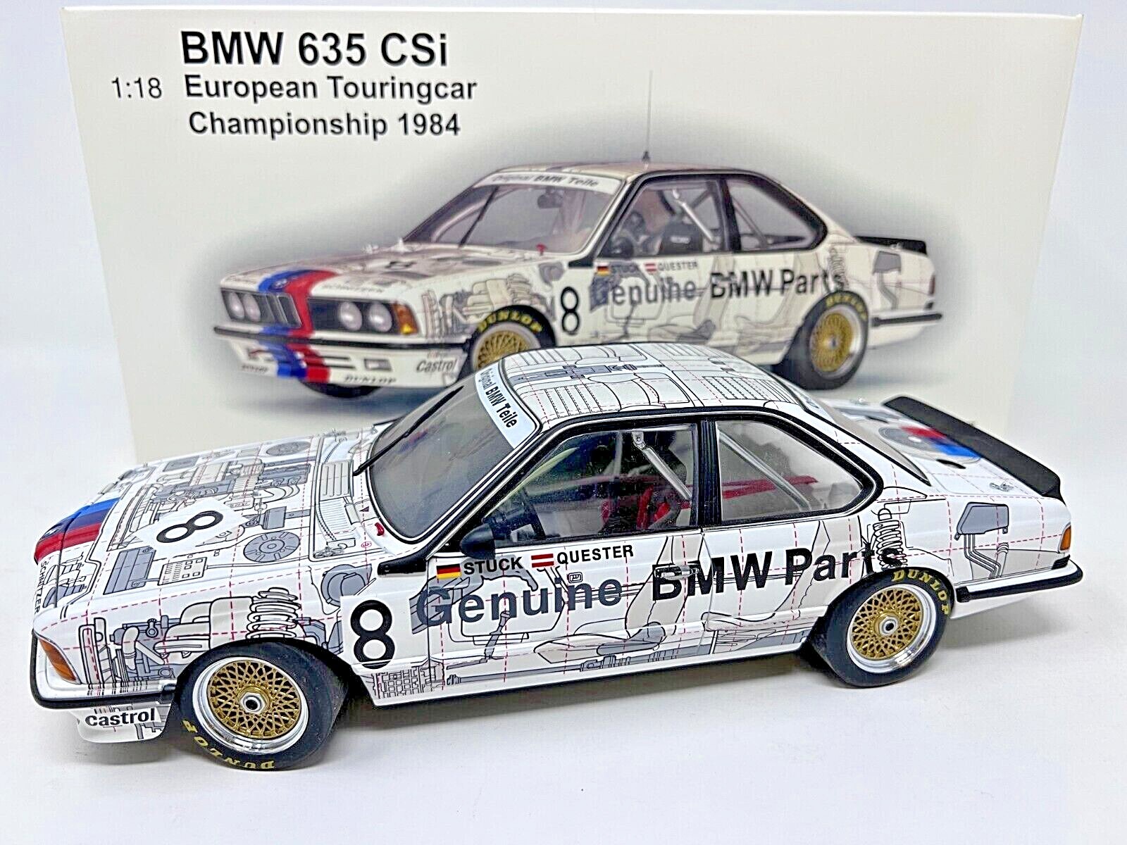 オートアート Autoart BMW 635csi 1/18